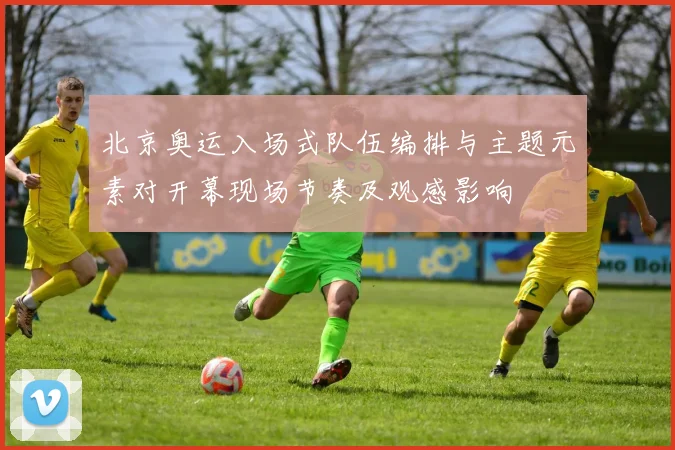 北京奥运入场式队伍编排与主题元素对开幕现场节奏及观感影响